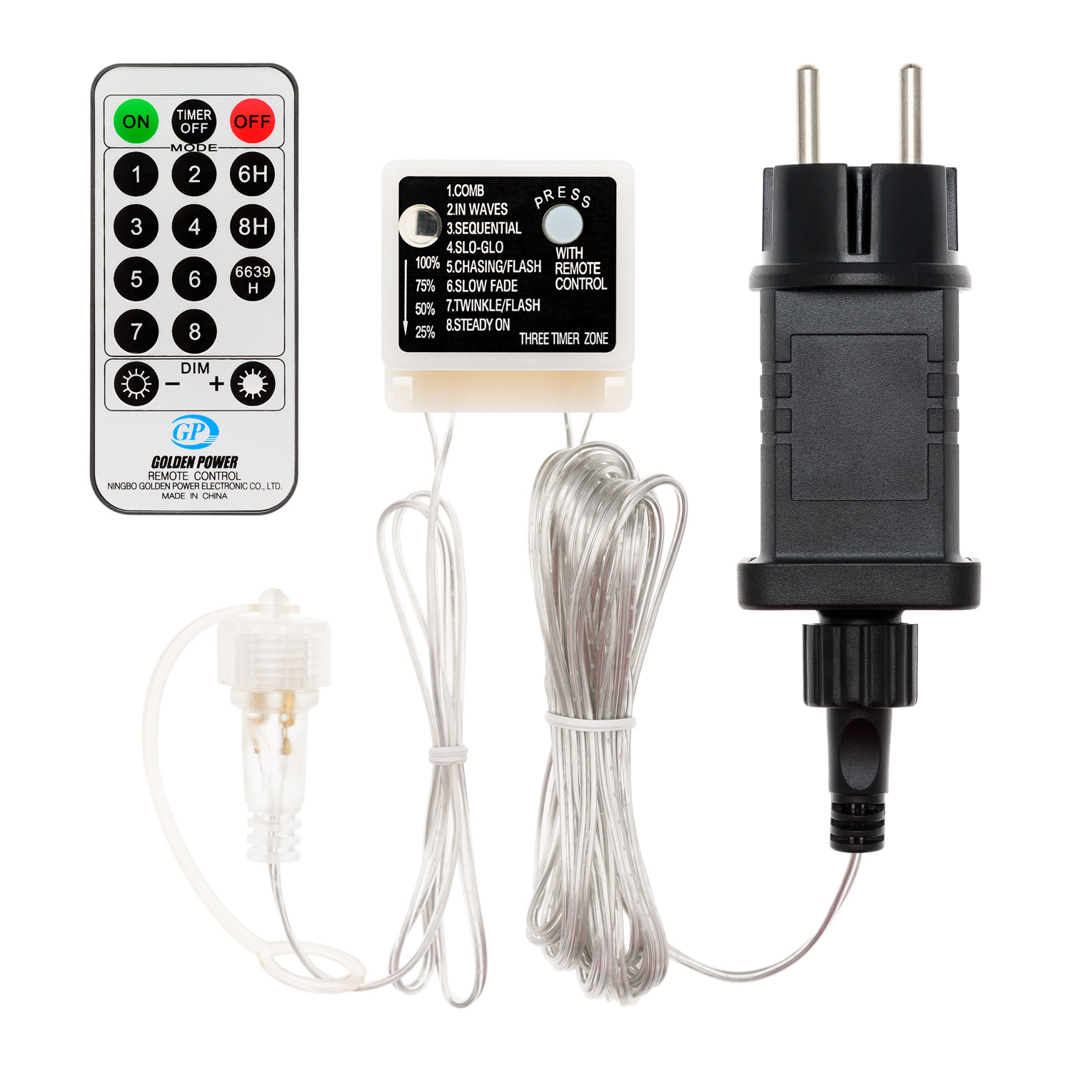 Smart Connect Transformer Plug, Memory, Remote Control and Timer 8